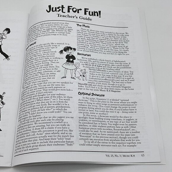 Music K-8 Vol 25 No 3 January/February 2015 Resource Magazine for Music Teachers - Picture 6 of 6